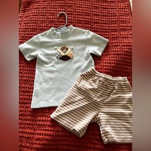 Toddler Boys Matching Set 3T EUC NO STAINS